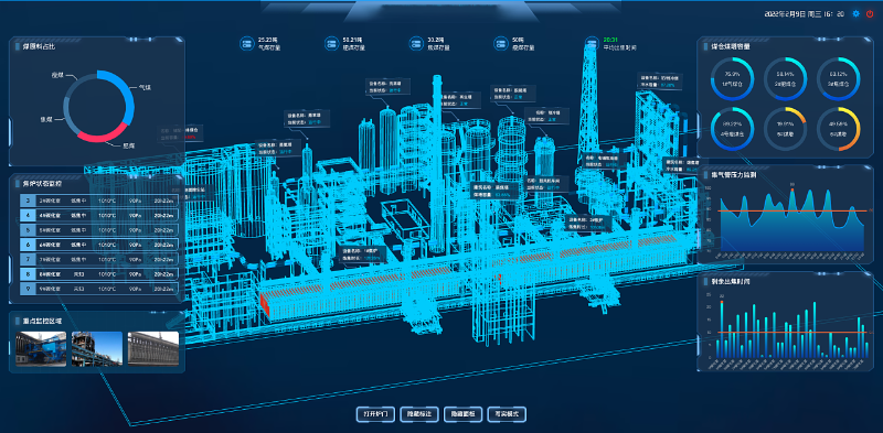 新建工廠3D可視化建設是什么樣的？